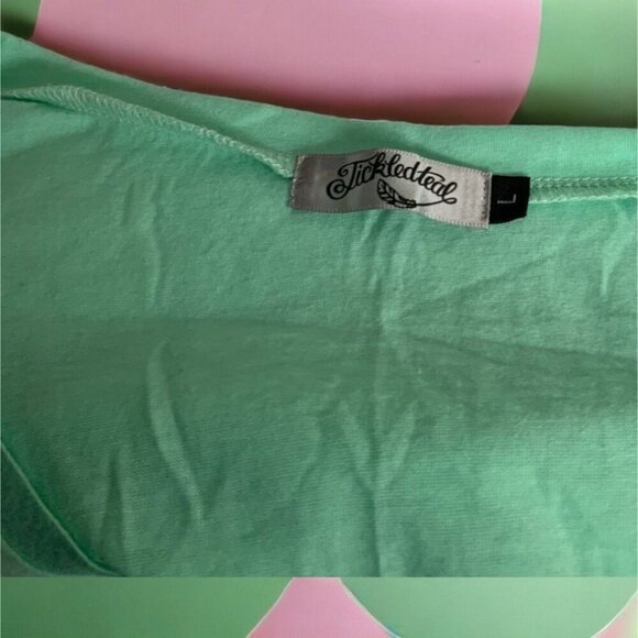 Ladies Sassy tee short sleeve I’m Sorry Did I roll my eyes out load green Large - Picture 3 of 10